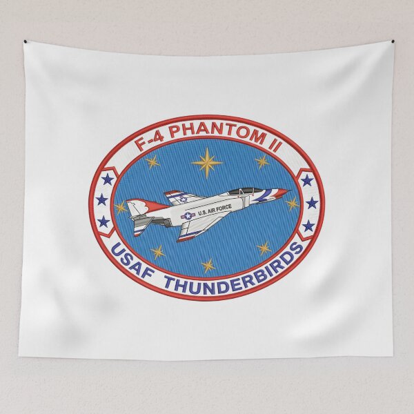 Item preview, USAF Thunderbirds F-4 Phantom II: Era of the Supersonic Air Demonstration Insignia designed and sold by CharlieDesings.