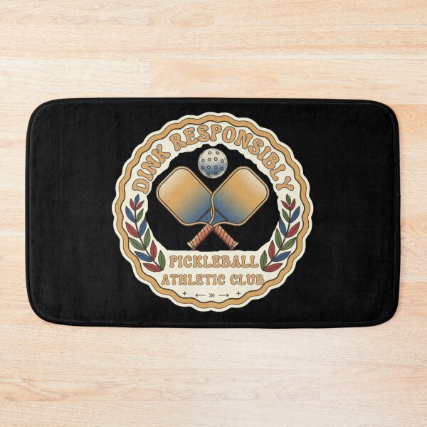 Item preview, Dink Responsibly Retro Pickleball Badge - Funny Sports Gift designed and sold by FitEnvy.
