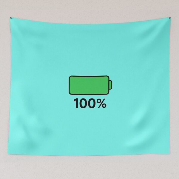 Item preview, Full Battery 100 Percent Positive Energy Art designed and sold by Digital Design Art.