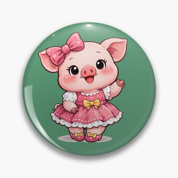 Item preview, Cute little fat pig designed and sold by RiverFong.