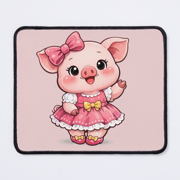 Item preview, Cute little fat pig designed and sold by RiverFong.