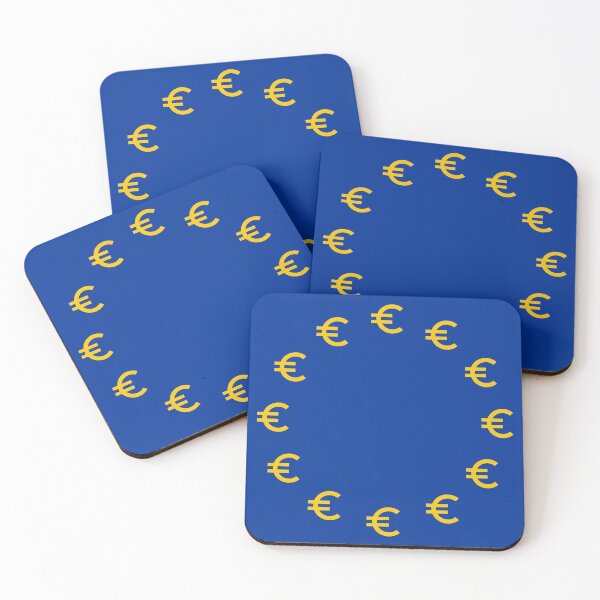 Item preview, Euro Signs Circle on Europe Flag designed and sold by happyteeshirt.