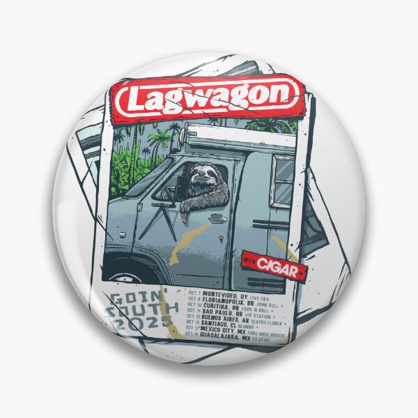Item preview, Lagwagon Goin’ South 2025 – Official Punk Tour designed and sold by rockfanatic.