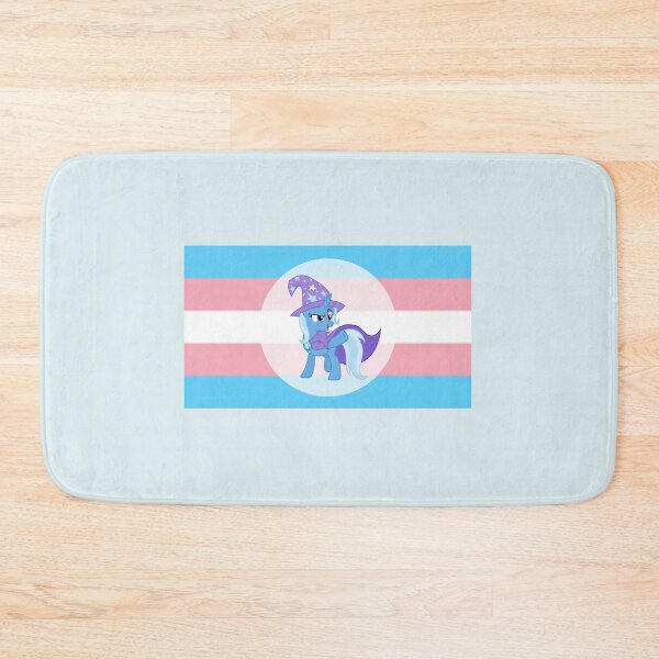 Item preview, Trans Pride Pony Flag designed and sold by PopBubbleShop.