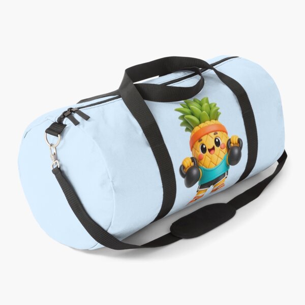 Item preview, Cute Pineapple CrossFit Athlete | Kawaii Gym Workout Cartoon designed and sold by Moons Studio.