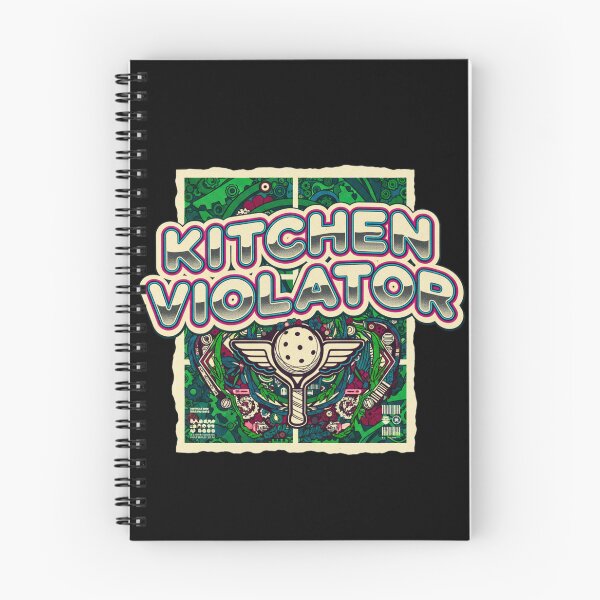 Item preview, Kitchen Violator - Bold Competitive Pickleball Athletic Design designed and sold by FitEnvy.