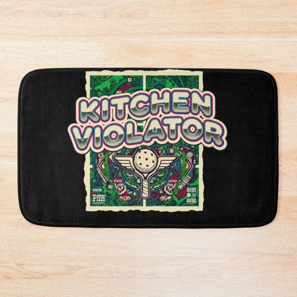 Item preview, Kitchen Violator - Bold Competitive Pickleball Athletic Design designed and sold by FitEnvy.