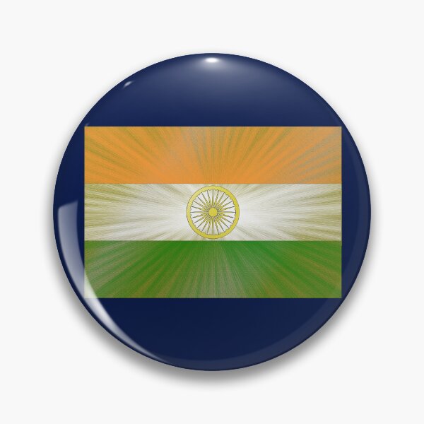 Item preview, india, tiranga indian flag with ashoka. designed and sold by rikyfreestyle.