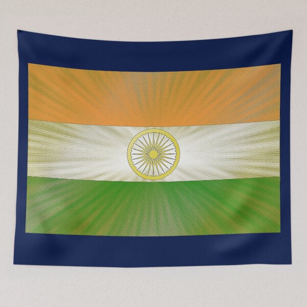 Aperçu de l'œuvre inde, drapeau indien tiranga avec ashoka. créée et vendue par rikyfreestyle.