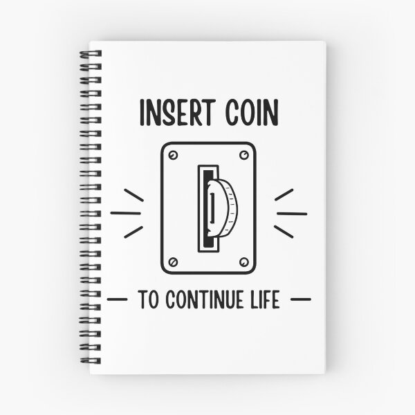 Item preview, Insert Coin To Continue Life Retro Arcade Gamer designed and sold by HYPNK.