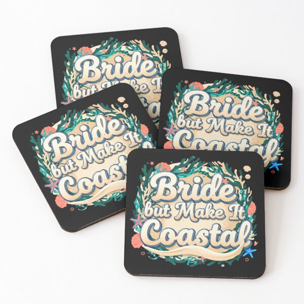 Item preview, Bride But Make It Coastal - Aesthetic Beach Bachelorette & Wedding designed and sold by FitEnvy.