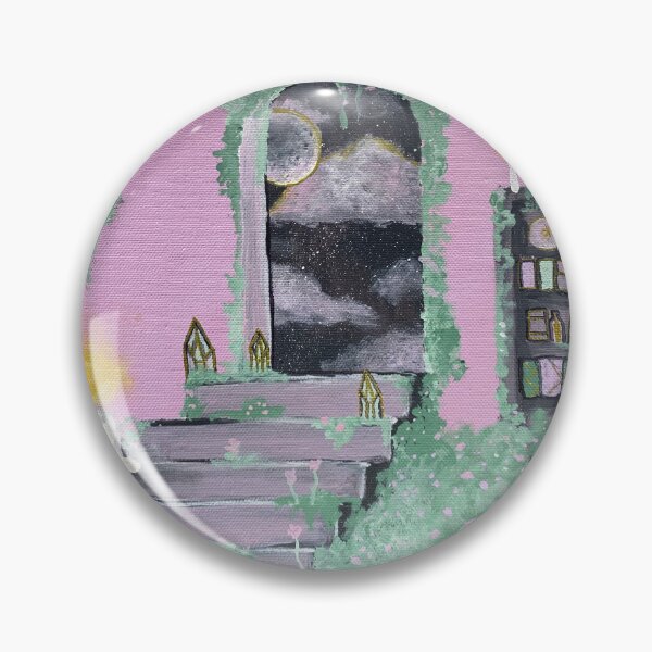 Item preview, Stairwell Out of Spooky Castle  designed and sold by mossnmushrooms.