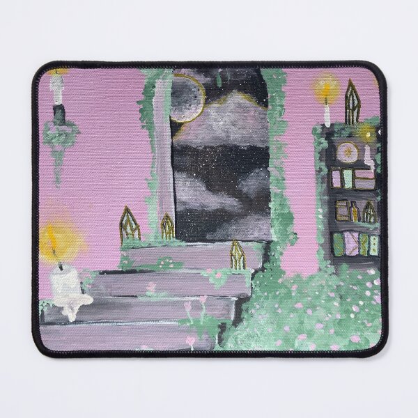 Item preview, Stairwell Out of Spooky Castle designed and sold by mossnmushrooms.