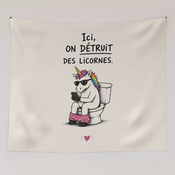 Item preview, Humorous Unicorn on a Modern Toilet designed and sold by Jerhus.