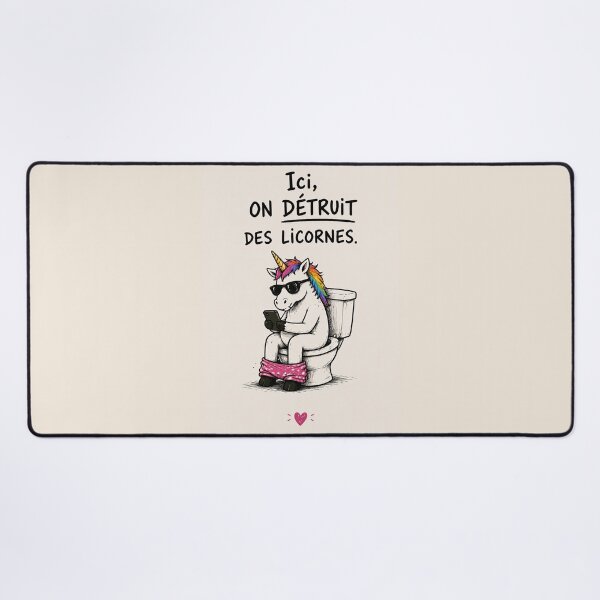 Item preview, Humorous Unicorn on a Modern Toilet designed and sold by Jerhus.