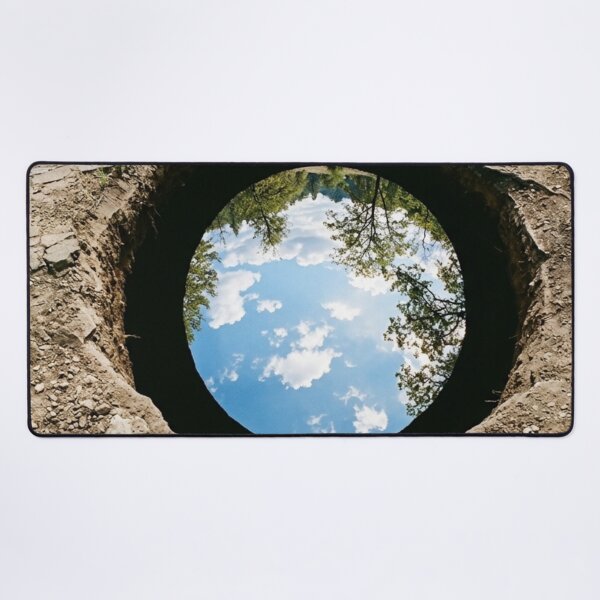 Item preview, A hole in the ground reflecting an inverted sky designed and sold by Malisa345.