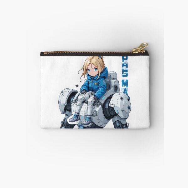 Item preview, Pragmata Mecha Girl Sci-Fi Vector Illustration designed and sold by PixelWaveBD.