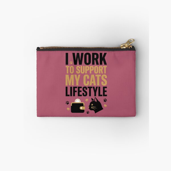 Item preview, Cat Mom - I Work So My Cat Can Live Well designed and sold by Bebichic.