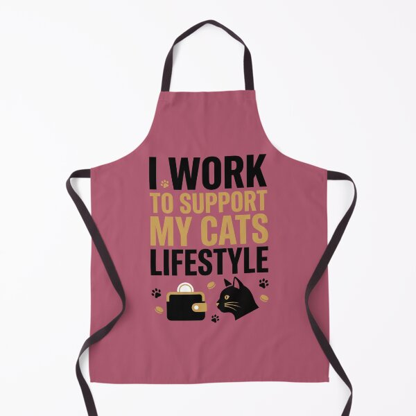 Item preview, Cat Mom - I Work So My Cat Can Live Well designed and sold by Bebichic.