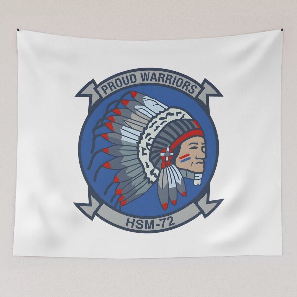 Item preview, HSM-72 Proud Warriors: U.S. Navy Helicopter Maritime Strike Squadron Insignia designed and sold by CharlieDesings.
