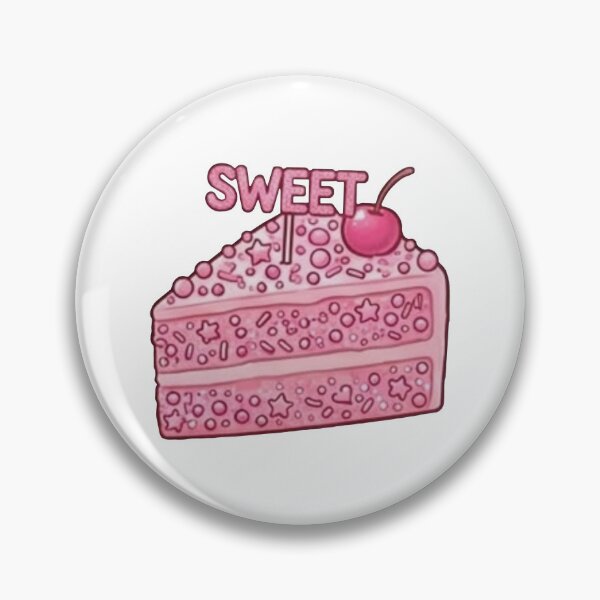 Item preview, Sweet Pink Sprinkles Cherry Cake Slice designed and sold by deisgnsbyshane.