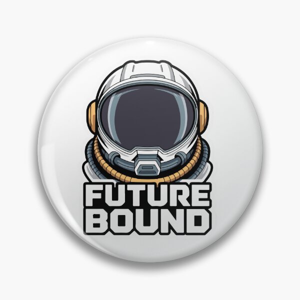 Item preview, Future Bound Astronaut Helmet Sci-Fi Vector Illustration designed and sold by PixelWaveBD.