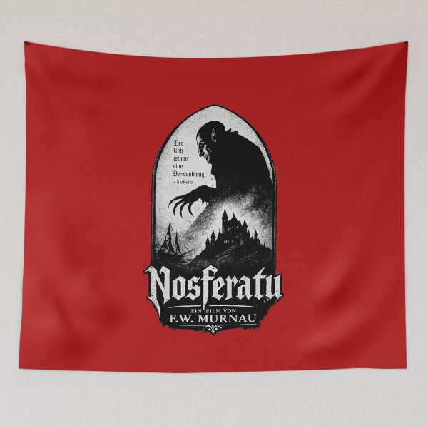 Item preview, Nosferatu Gothic Horror Poster | Vintage Expressionist Vampire Art | F.W. Murnau Classic Film Design designed and sold by ThreadTheory976.