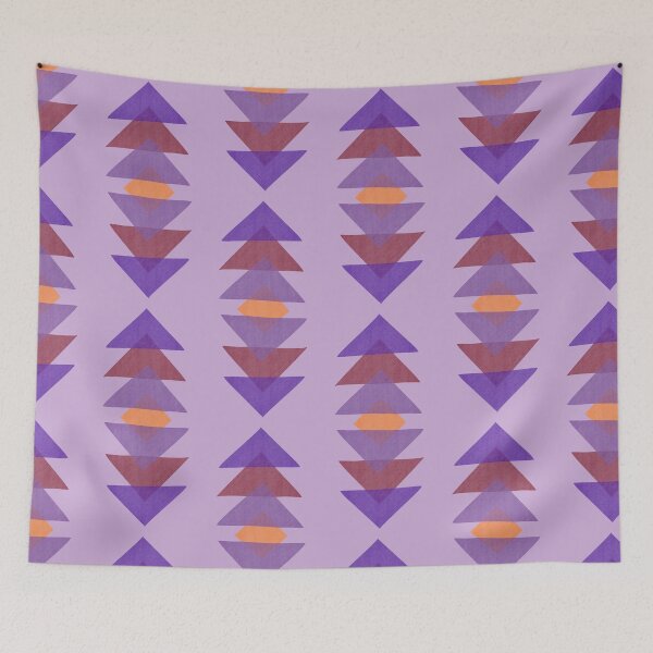 Item preview, Textured Boho Arrows - Dusk Purple  designed and sold by birchandbirdbk.
