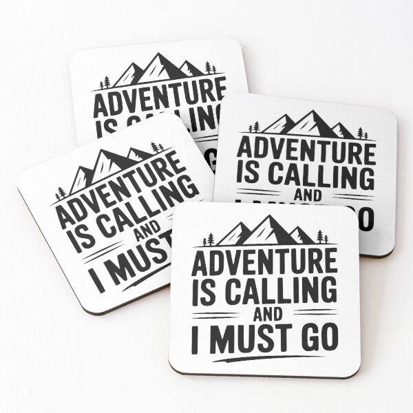 Item preview, Adventure Is Calling and I Must Go designed and sold by Frank Ring.