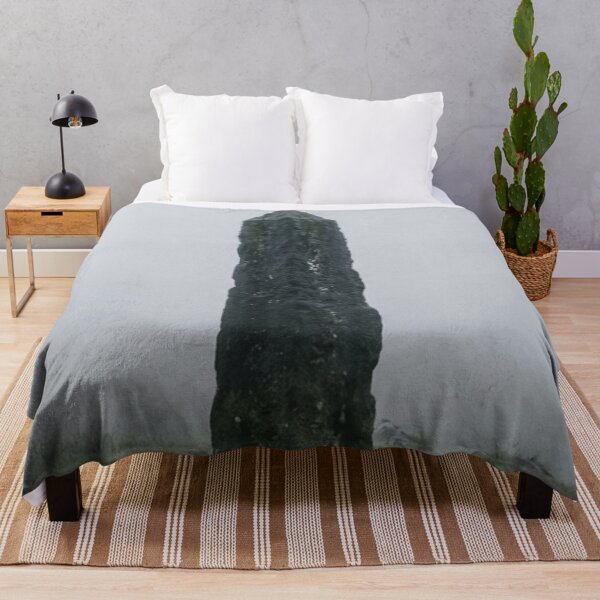 Item preview, Isolated rock in a thick mist designed and sold by Malisa345.