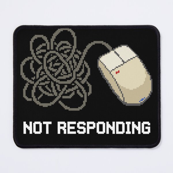 Item preview, Tangled Mess - Funny Retro 90s Computer Mouse Pixel Art designed and sold by artistastshirt.