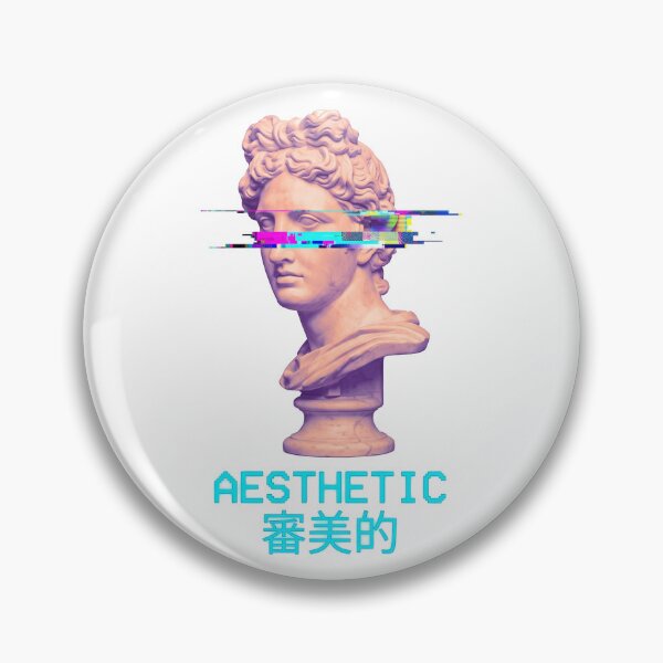 Item preview, Vaporwave Aesthetic Glitch Bust designed and sold by Peter Veselinović.