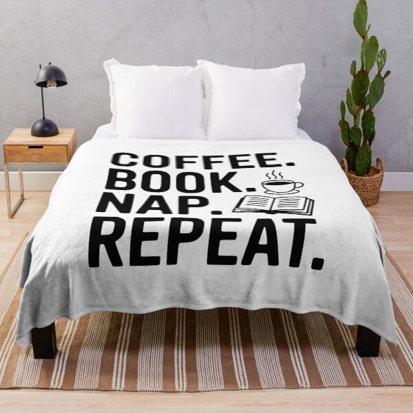 Item preview, Coffee. Book. Nap. Repeat. designed and sold by Frank Ring.