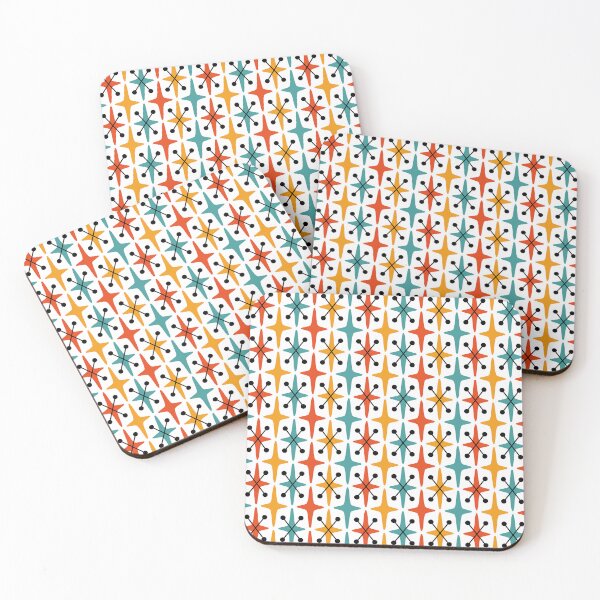 Item preview, Retro Mid Century Modern Atomic Starburst Pattern designed and sold by tonymagnerart.