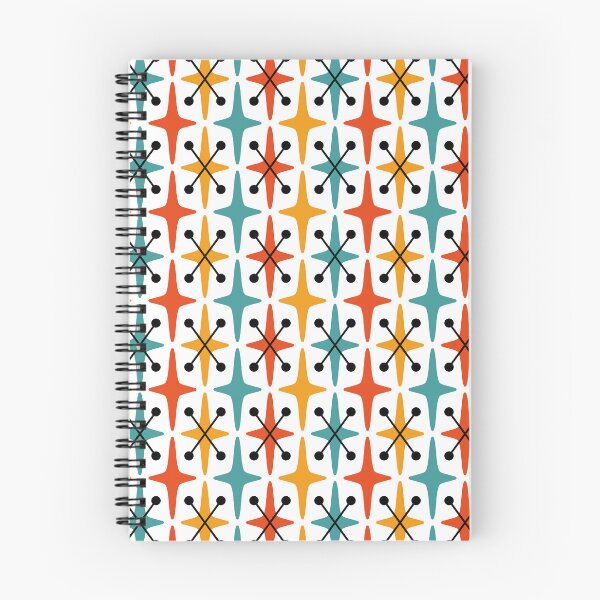 Item preview, Retro Mid Century Modern Atomic Starburst Pattern designed and sold by tonymagnerart.