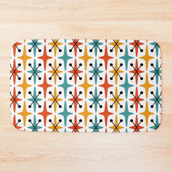 Item preview, Retro Mid Century Modern Atomic Starburst Pattern designed and sold by tonymagnerart.
