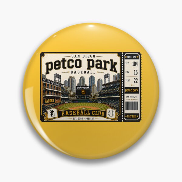 Item preview, Copy of San Diego Baseball Vintage Ticket Stub Jack Murphy Stadium Retro Classic Ballpark Design designed and sold by GhostDawgs.