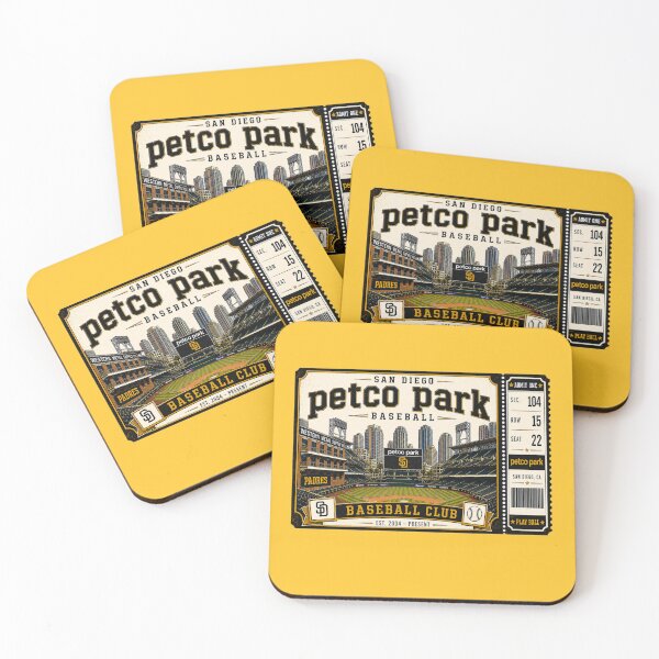 Item preview, Copy of San Diego Baseball Vintage Ticket Stub Jack Murphy Stadium Retro Classic Ballpark Design designed and sold by GhostDawgs.