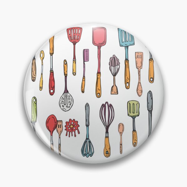 Item preview, Kitchen utensils neatly arranged designed and sold by Art70shop.