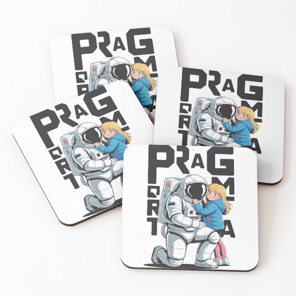 Item preview, Pragmata Astronaut and Little Girl Sci-Fi Vector Art designed and sold by PixelWaveBD.