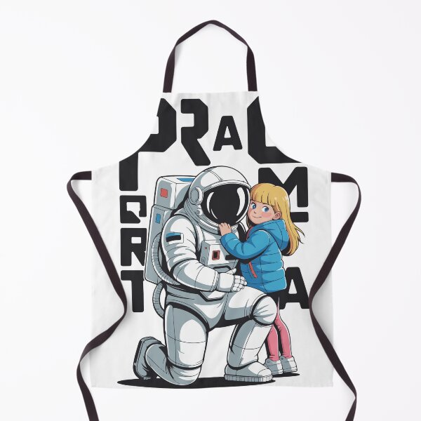 Item preview, Pragmata Astronaut and Little Girl Sci-Fi Vector Art designed and sold by PixelWaveBD.