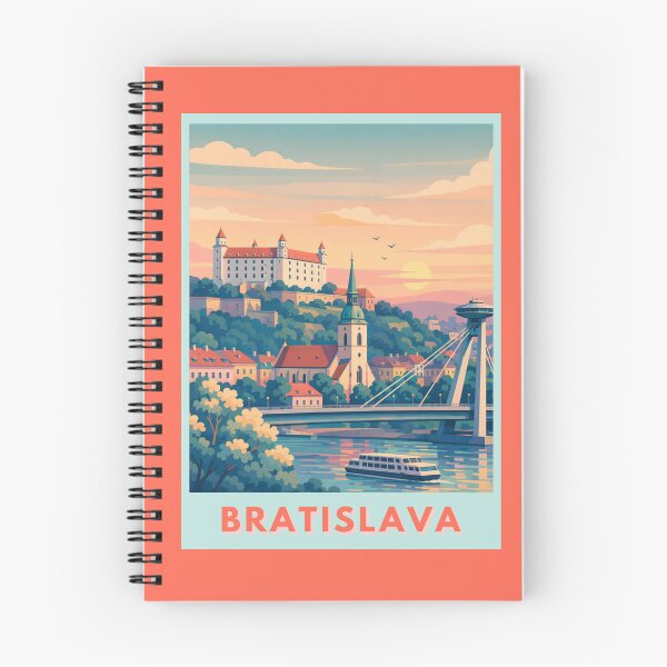 Item preview, Bratislava Slovakia Travel Poster designed and sold by MatthewHeights.