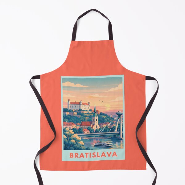Item preview, Bratislava Slovakia Travel Poster designed and sold by MatthewHeights.