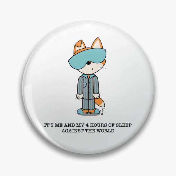 Item preview, Four hours of sleep (text) designed and sold by CaltheFox.