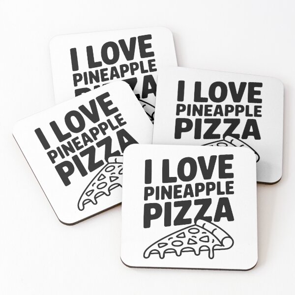 Item preview, I Love Pineapple Pizza designed and sold by Frank Ring.