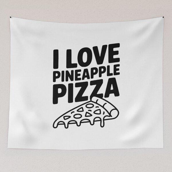 Item preview, I Love Pineapple Pizza designed and sold by Frank Ring.