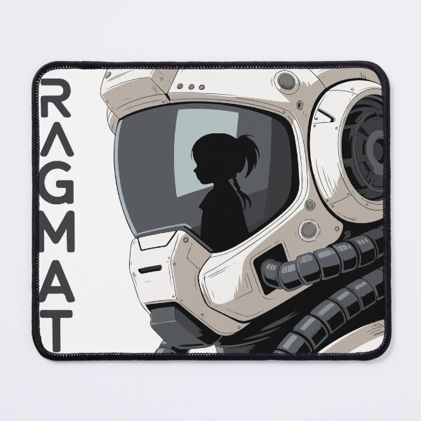 Item preview, Pragmata Astronaut Helmet Reflection Sci-Fi Vector designed and sold by PixelWaveBD.