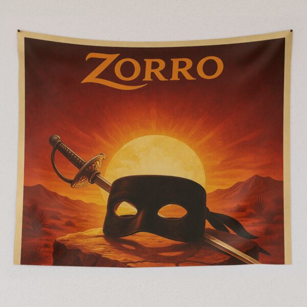Item preview, Zorro: Legacy of the Mask designed and sold by mythographiaart.