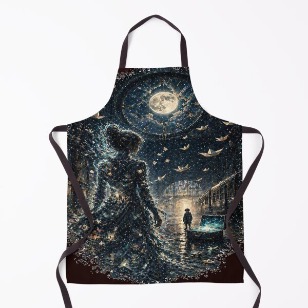 Item preview, Moonlit Forest Cryptid Fantasy Art designed and sold by InkNovaLab.