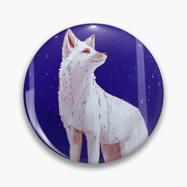 Item preview, White fox designed and sold by Viviredsonja.